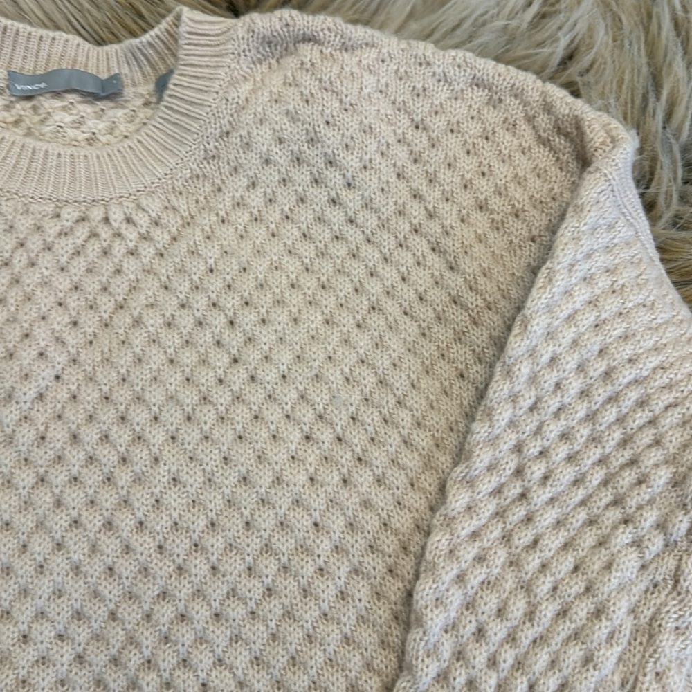 Vince Honeycomb sweater, Sz M - Picture 5 of 6